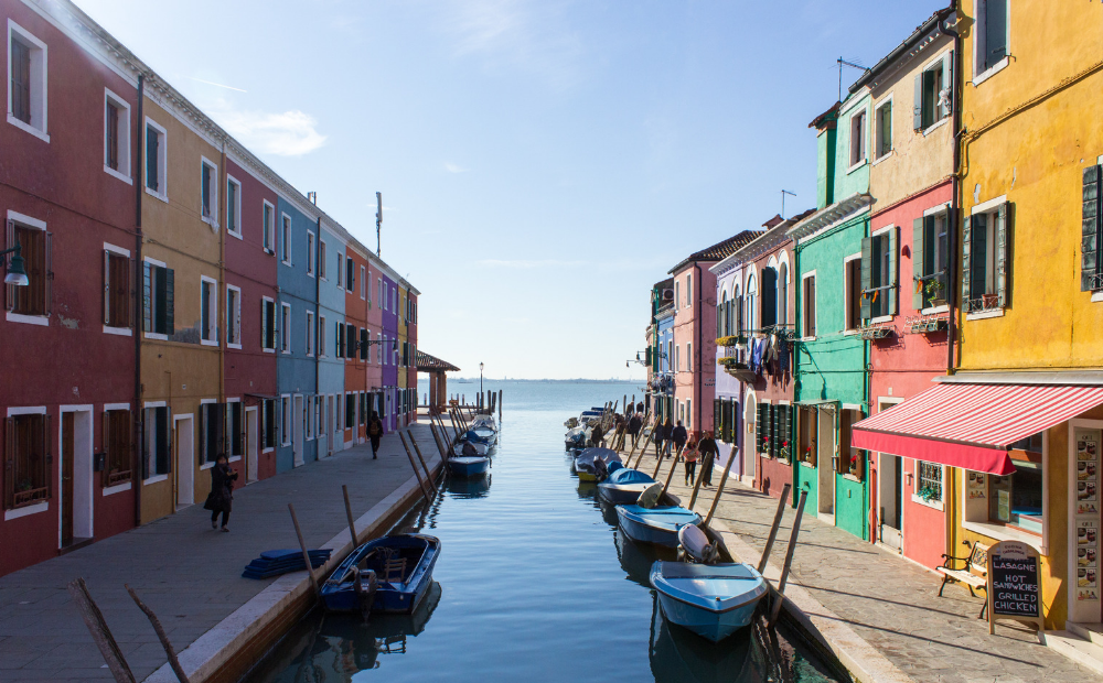 burano itinerario venezia