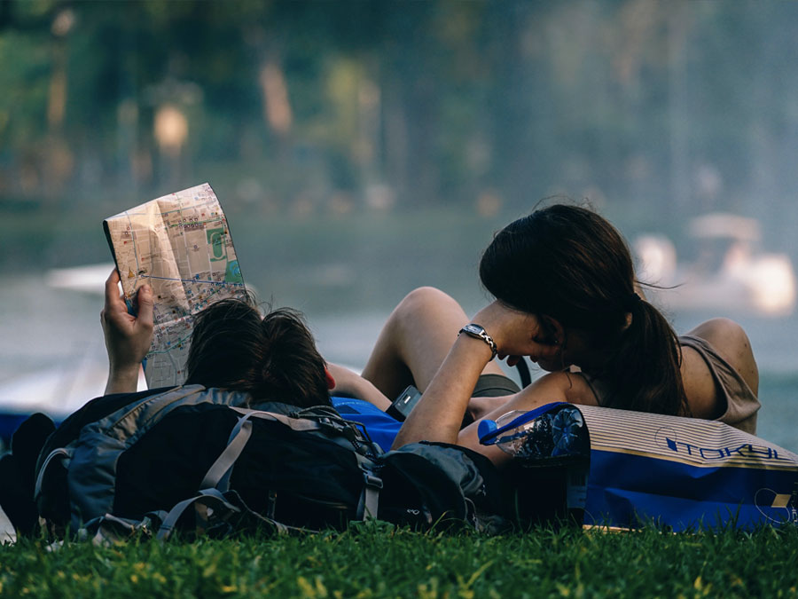 Traveling Couple