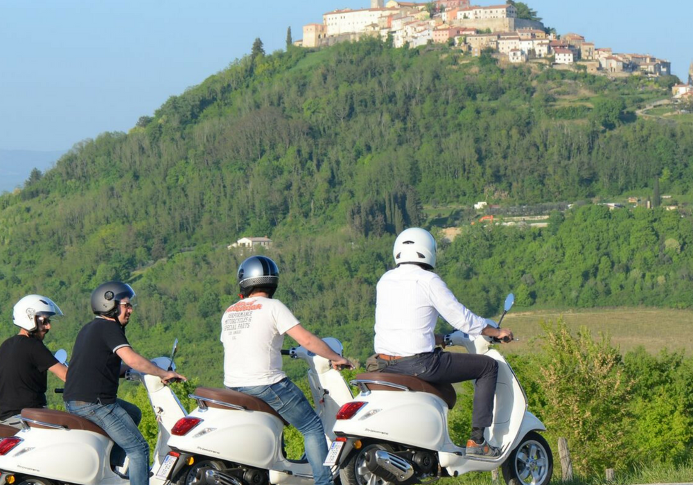 vespa tour croazia