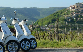 Discover Motovun on our Vespa tours of Croatia